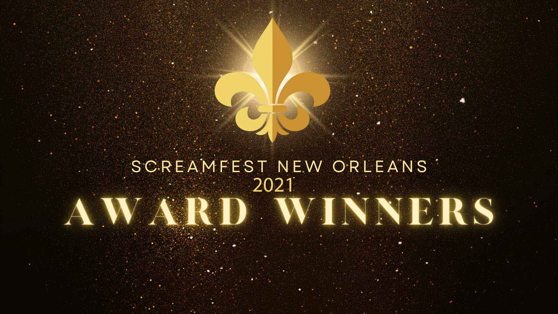 2021 Screamfest NOLA Award Winners banner