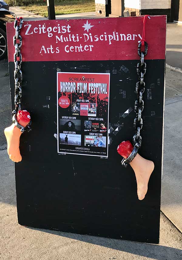 Screamfest 2020 Signage