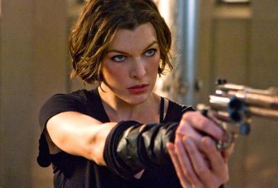 Milla Jovovich in Resident Evil