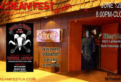 Screamfest Mixer at Skinny's Lounge