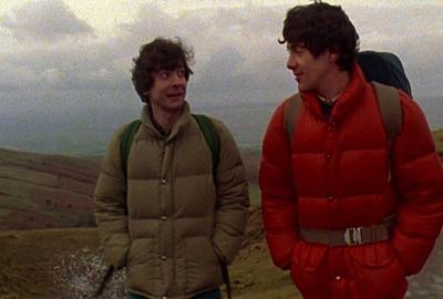 American Werewolf Two American tourists are walking