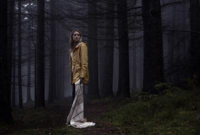 Bring Out The Fear film still woman in the woods