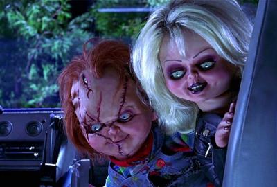 Bride of Chucky film still Chucky and his bride