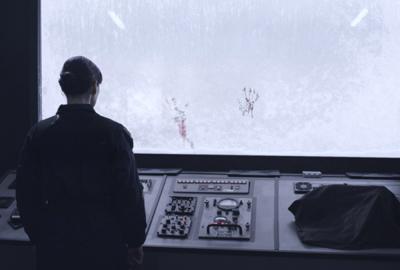 The Storm (2013) woman at controls of ship