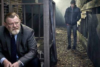 Mr. Mercedes Film Still two men