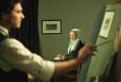 WHISTLER'S MOTHER film still man painting his mother