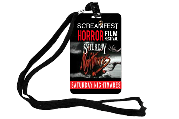 Saturday Nightmares Badge